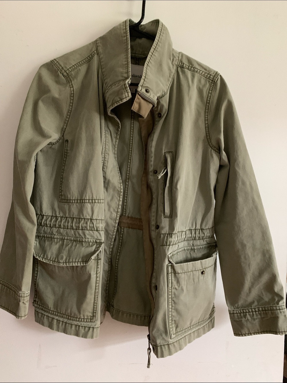 Madewell Olive Green Utility Jacket